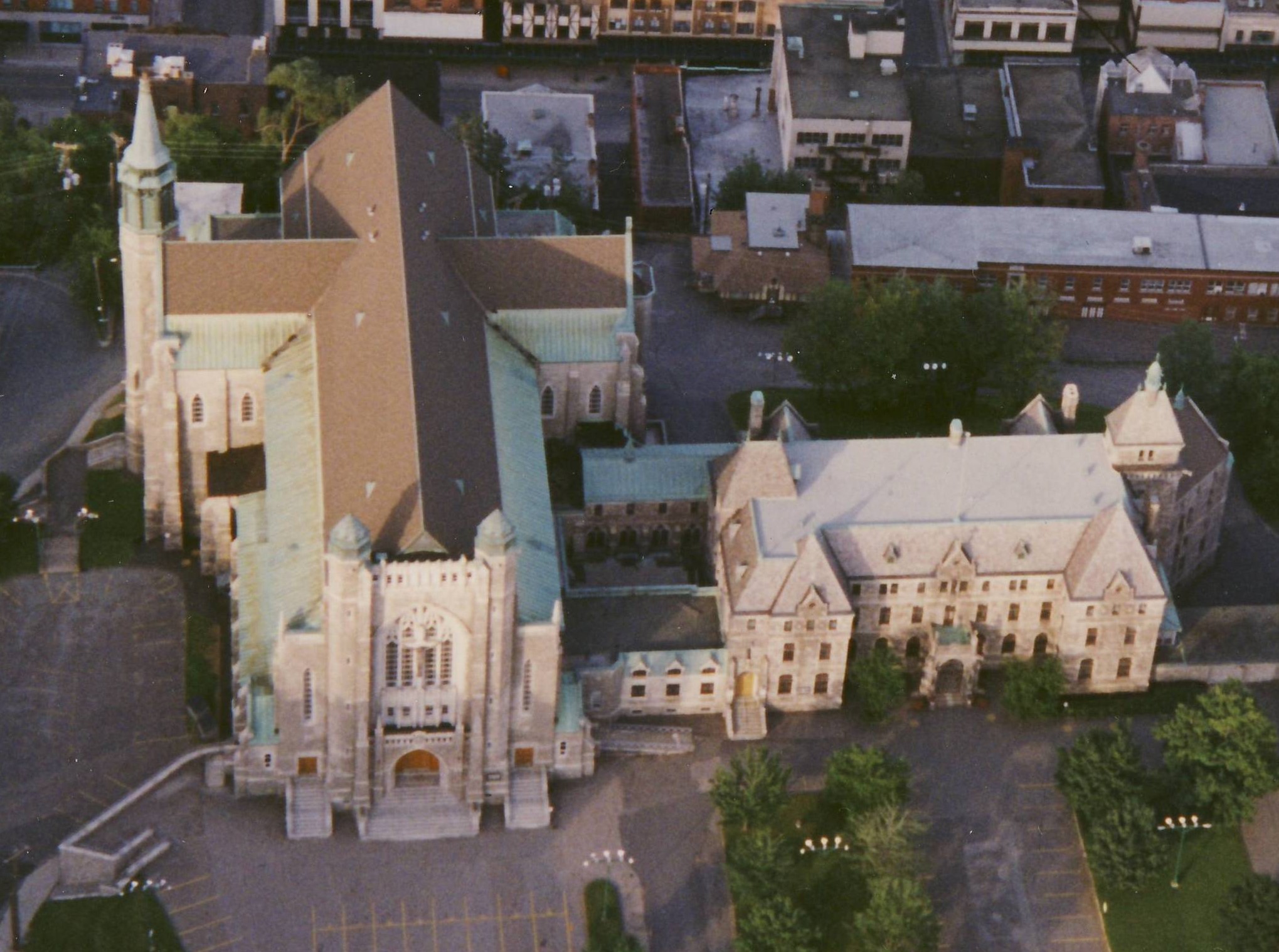 Vue aérienne Cathédrale Saint-Michel
