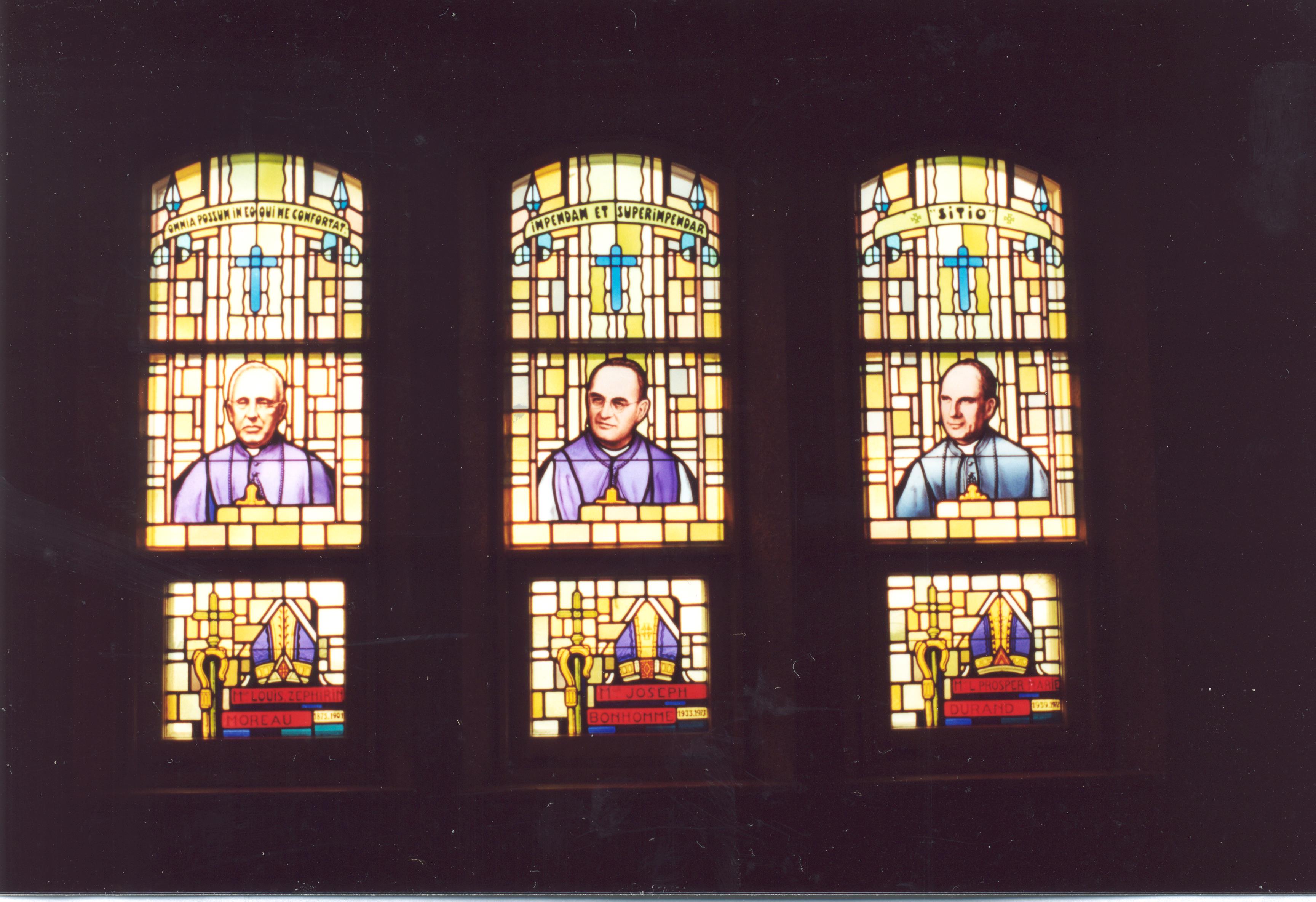 stained glass Founder's Chapel
