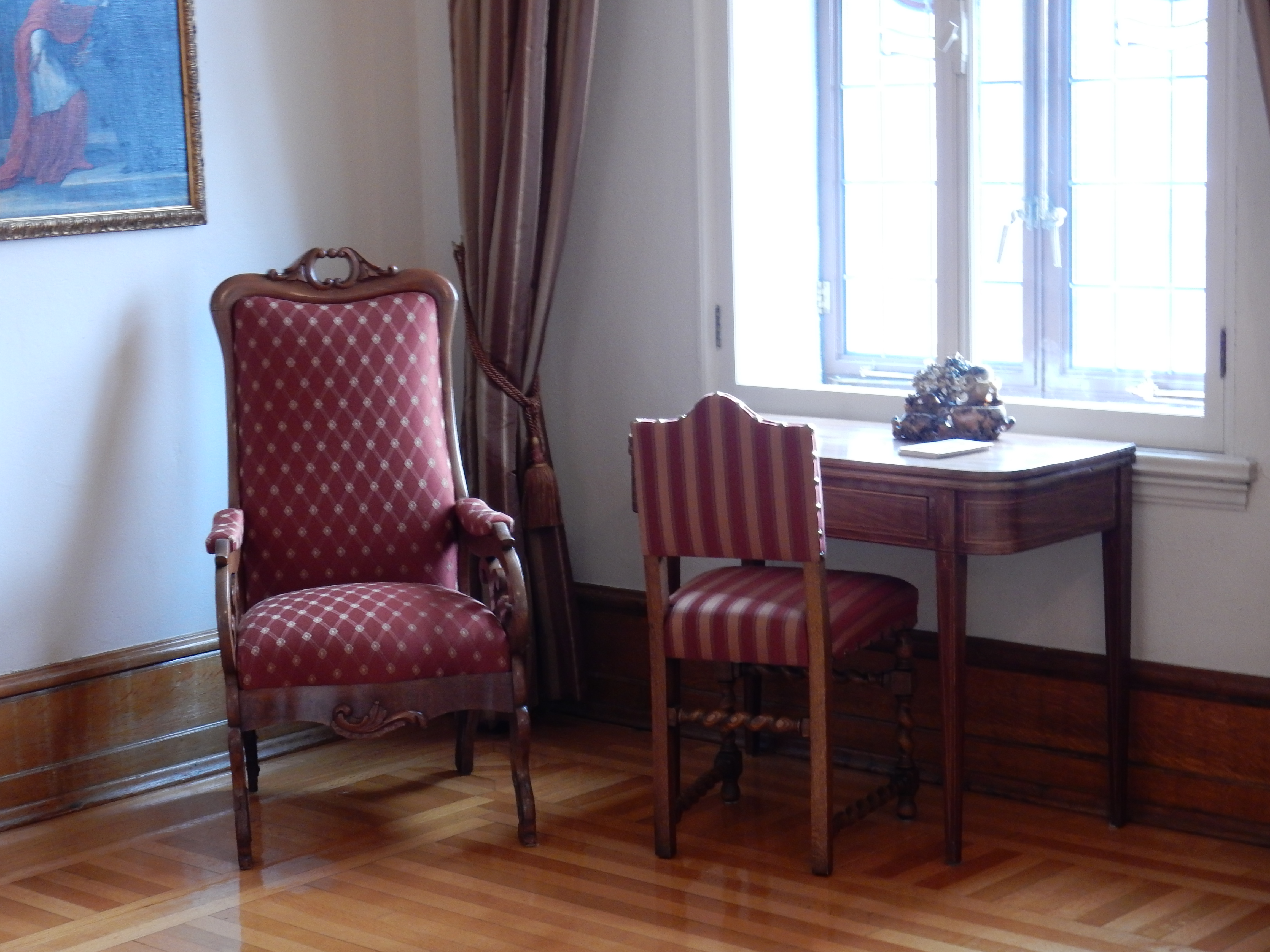 Furniture Main parlor Archbishop palace